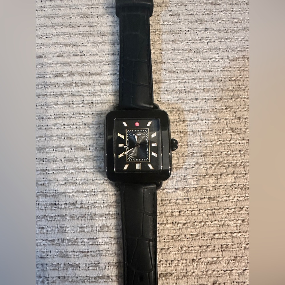MICHELE Deco Sport black Watch